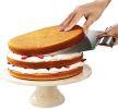 Pizza Round Spatula 10.8 Inches Stainless Steel Peel Shovel Turner Cake Lifter Tray Pan Baking Tool