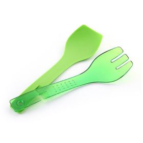 12 Inches Salad Tongs Salad Server Spoon and Fork for Single-Use Dishwasher Safe Collapsible Salad Serving Tongs Kitchen Tongs Plastic Sturdy