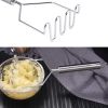 Kitchen Utensils Potato Masher For Potato Ricer Baby Food Best Kitchen Tools Stainless Steel Dishwasher Safe (Wavy)