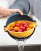 New 9 in 1 Rotate Vegetable Cutter with Drain Basket Multifunctional Food Slicer Grater Shredder Kitchen Food Chopper Grater Strainer Fruit Colander P